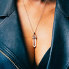 Image of Clear Quartz Crystal Necklace from The Rishis Are Back Collection