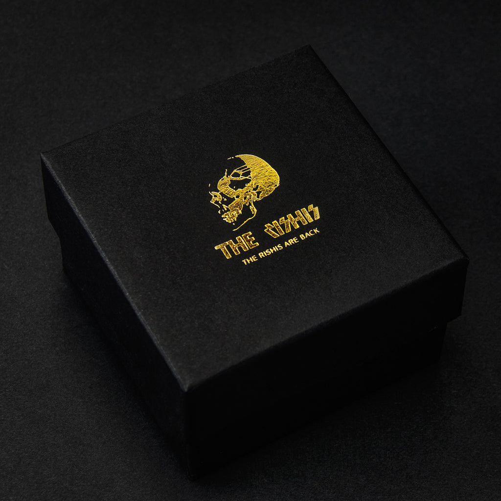 The Pure Black Obsidian Raven Skull