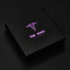 Image of Black Obsidian Cat Necklace With Real 925 Silver Box Chain