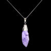 Image of Raw Amethyst Crystal Necklace from The Rishis Are Back Collection
