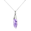 Image of Raw Amethyst Crystal Necklace from The Rishis Are Back Collection