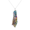 Image of Raw Aura Tourmaline Cluster Necklace from The Rishis Are Back Collection