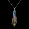 Image of Raw Aura Tourmaline Cluster Necklace from The Rishis Are Back Collection