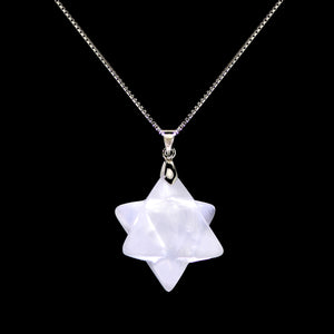 Clear Quartz Merkaba