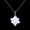 Image of Clear Quartz Healing Crystal  Merkaba Necklace from The Rishis Are Back Collection