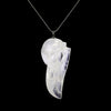 Image of Powerful Clear Quartz Crystal Healing Raven Skull from The Rishis Are Back Collection