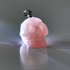 Image of Rose Quartz Crystal Skull Pendant
