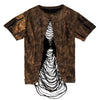Image of Authentic Distressed Cut- Out T-Shirt: The Edge