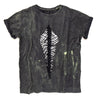 Image of Authentic Distressed Cut Out T-Shirt Made From New Vintage Wash T-Shirt, The Punk