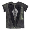 Image of Authentic Distressed Cut Out T-Shirt Made From New Vintage Wash T-Shirt, The Punk