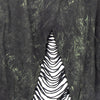 Image of Authentic Distressed Cut- Out Vintage Wash T-Shirt, The Raven