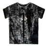Image of Authentic Distressed Cut Out T-Shirt Made From New Vintage Wash T-Shirt, The Punk