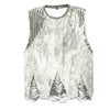 Image of Authentic Distressed Vintage Wash Cut- Out T-Shirt, The Sphinx