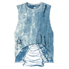 Image of Authentic Distressed Cut- Out Vintage Wash T-Shirt, The Trance