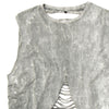 Image of Authentic Distressed Vintage Wash Cut- Out T-Shirt, The Spine