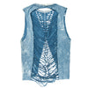 Image of Authentic Distressed Cut Out Vintage Wash T-Shirt, The Breath