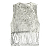 Image of Authentic Distressed Cut Out T-Shirt Made From New Grey Vintage Wash T-Shirt