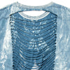 Image of Authentic Distressed Vintage Wash Cut- Out T-Shirt, The Spine