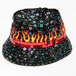 Super Hot Flames Bucket Hat