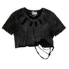 Image of Authentic Distressed Cut Out Vintage Wash T-Shirt