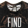Image of Authentic Vintage Distressed Cut Out Vintage T-Shirt, Away