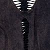 Image of Authentic Distressed Vintage Wash Cut Out T-Shirt, The Ashes