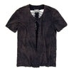Image of Authentic Distressed Vintage Wash Cut Out T-Shirt, The Ashes
