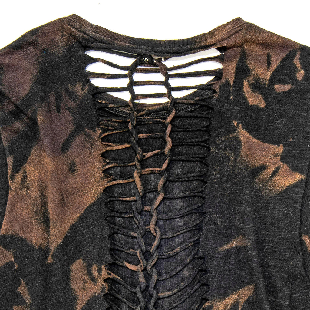 Authentic Vintage Distressed Cut Out Vintage T-Shirt, Away